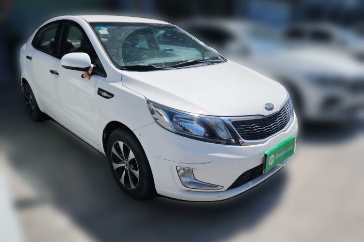 Used Kia K2 2012 Sedan 1.4L Automatic GLS Commemorative Edition Front Right 45 Deg