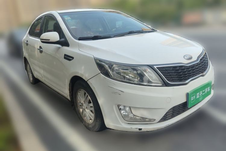 Used Kia K2 2012 Sedan 1.4L MT GL Commemorative Edition Front Right 45 Deg