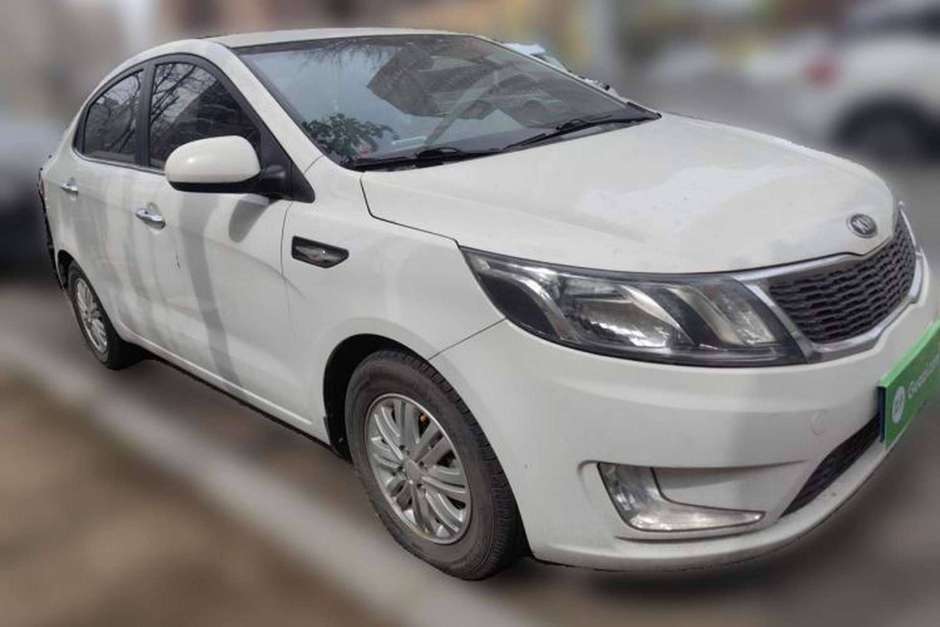 Used Kia K2 2012 Sedan 1.4L MT GLS Commemorative Edition Front Right 45 Deg