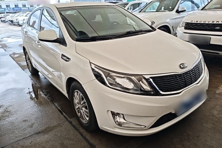 Used Kia K2 2012 Sedan 1.4L Automatic GLS Commemorative Edition Front Right 45 Deg