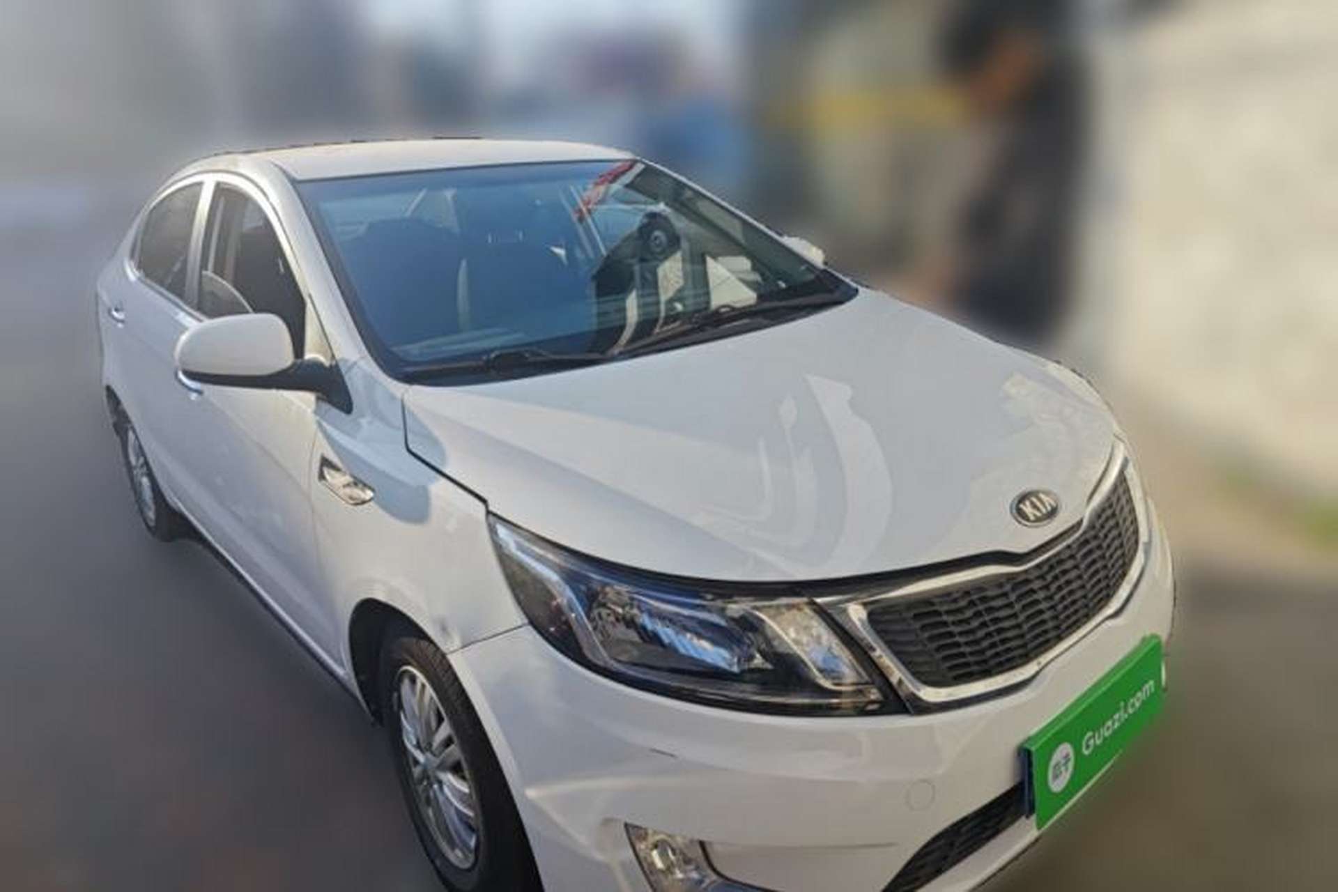 Used Kia K2 2012 Sedan 1.4L Automatic GLS Commemorative Edition Front Right 45 Deg