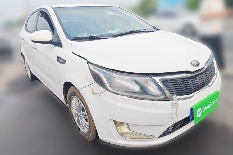 Used Kia K2 2012 Sedan 1.4L MT GLS Commemorative Edition Front Right 45 Deg