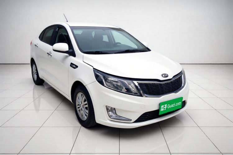 Used Kia K2 2012 Sedan 1.4L Automatic GLS Commemorative Edition Front Right 45 Deg