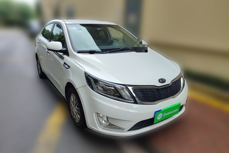 Used Kia K2 2012 Sedan 1.4L Automatic GLS Commemorative Edition Front Right 45 Deg