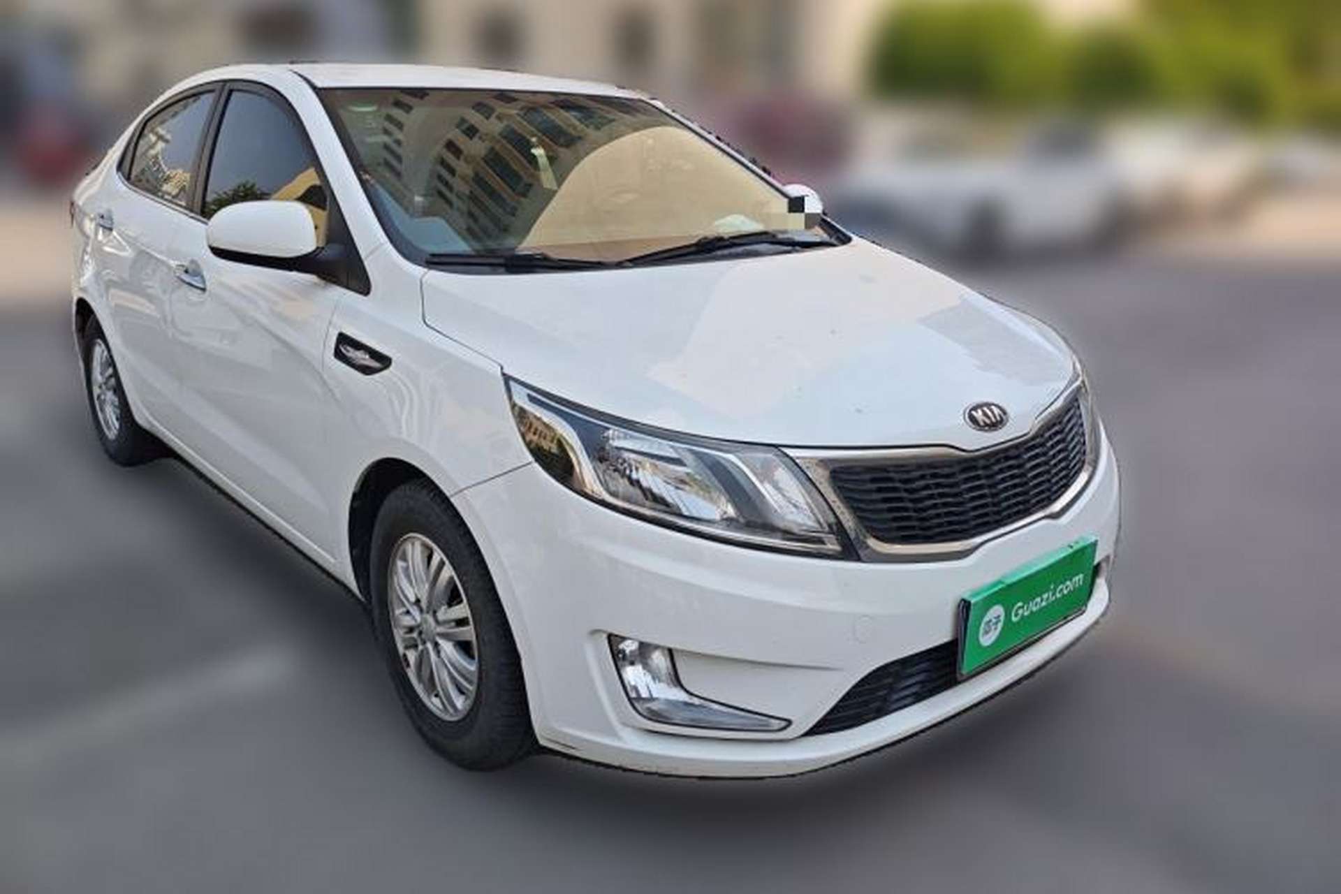Used Kia K2 2012 Sedan 1.4L MT GLS Commemorative Edition Front Right 45 Deg