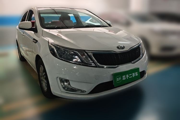 Used Kia K2 2012 Sedan 1.4L Automatic GLS Commemorative Edition Front Right 45 Deg