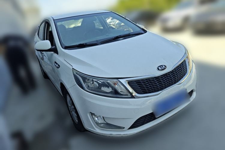 Used Kia K2 2012 Sedan 1.4L Automatic GLS Commemorative Edition Front Right 45 Deg