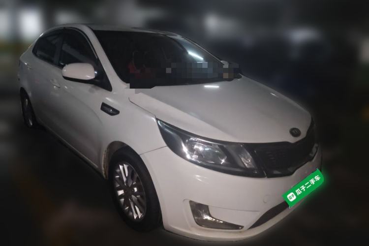 Used Kia K2 2012 Sedan 1.4L Automatic GLS Commemorative Edition Front Right 45 Deg