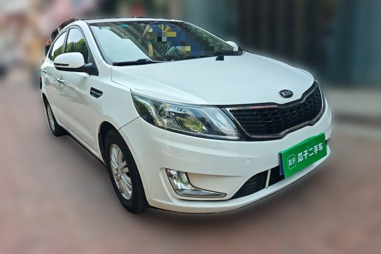 Used Kia K2 2012 Sedan 1.4L MT TOP Commemorative Edition Front Right 45 Deg