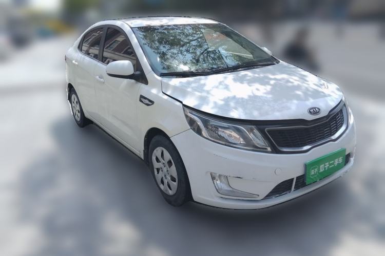 Used Kia K2 2012 Sedan 1.4L MT GLS Commemorative Edition Front Right 45 Deg