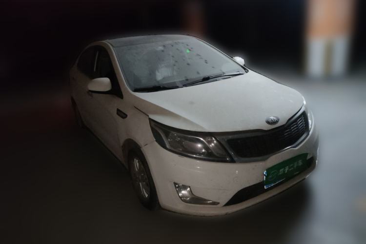 Used Kia K2 2012 Sedan 1.4L Automatic GLS Commemorative Edition Front Right 45 Deg