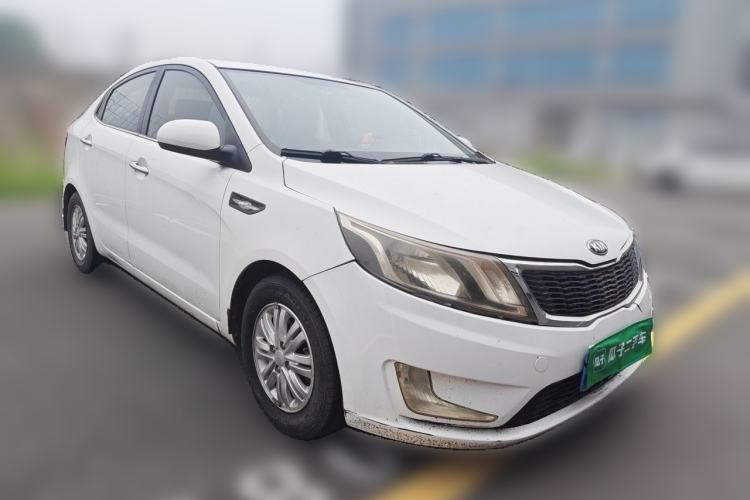 Used Kia K2 2012 Sedan 1.4L Automatic GLS Commemorative Edition Front Right 45 Deg