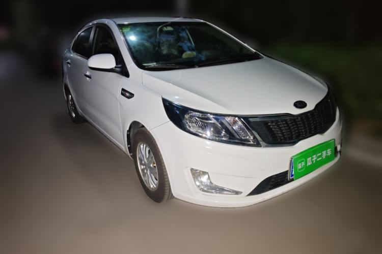 Used Kia K2 2012 Sedan 1.4L Automatic GLS Commemorative Edition Front Right 45 Deg
