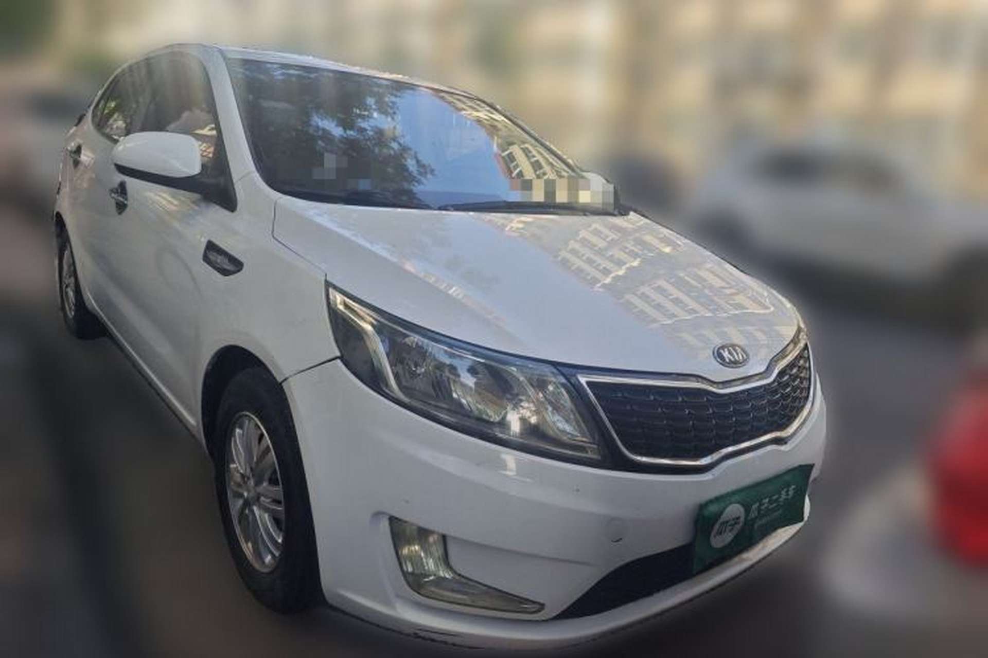 Used Kia K2 2012 Hatchback 1.4L MT Cool Edition Commemorative Model Front Right 45 Deg