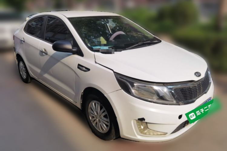 Used Kia K2 2012 Sedan 1.4L MT GL Commemorative Edition Front Right 45 Deg