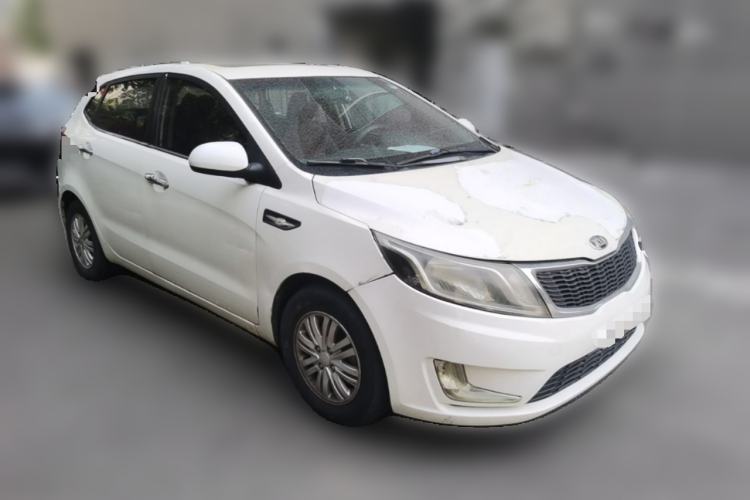 Used Kia K2 2012 Hatchback 1.4L Automatic Cool Edition Front Right 45 Deg