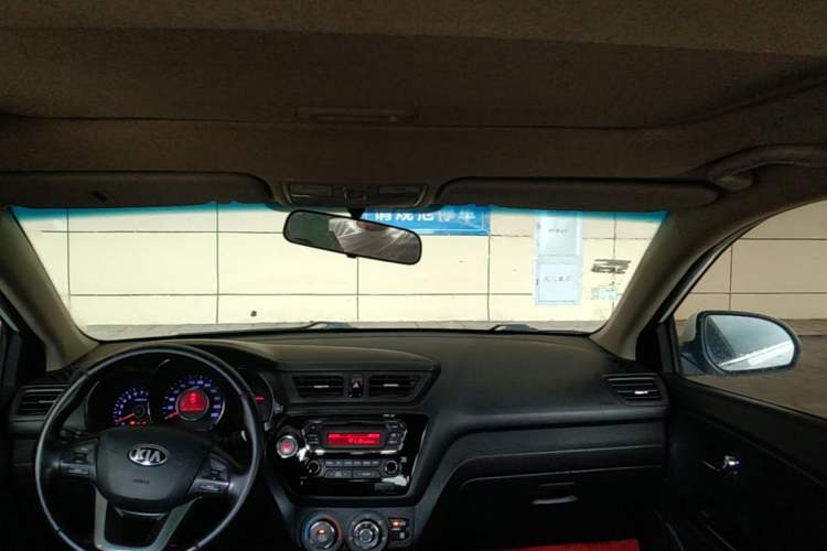 Used Kia K2 2012 Sedan 1.6L Automatic Transmission Premium Commemorative Edition Headliner