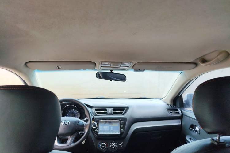 Used Kia K2 2012 Sedan 1.4L MT GLS Commemorative Edition Headliner
