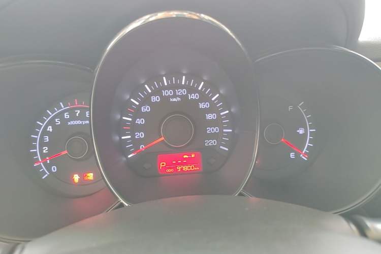Used Kia K2 2012 Sedan 1.4L Automatic GLS Commemorative Edition Instrument Cluster
