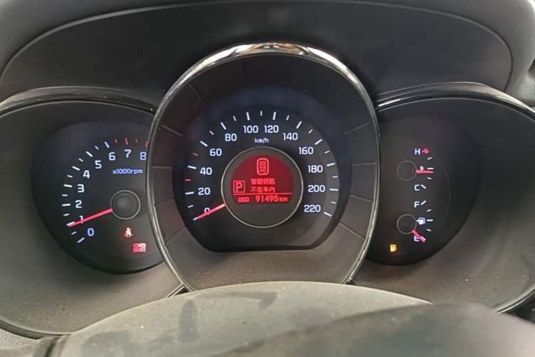 Used Kia K2 2012 Sedan 1.6L Automatic Transmission Premium Commemorative Edition Instrument Cluster