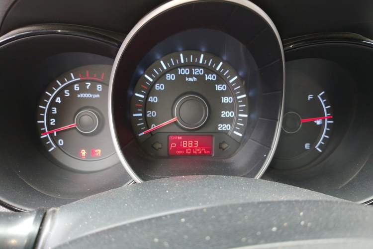 Used Kia K2 2012 Sedan 1.4L Automatic GLS Commemorative Edition Instrument Cluster