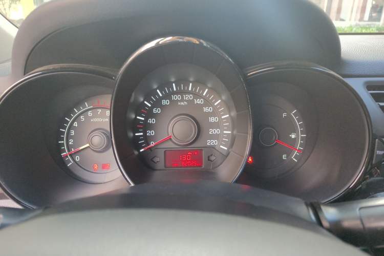 Used Kia K2 2012 Sedan 1.4L Automatic GLS Commemorative Edition Instrument Cluster
