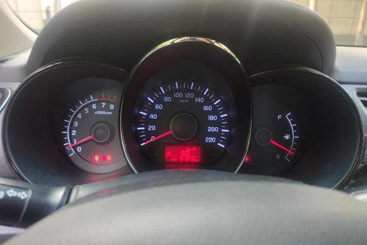 Used Kia K2 2012 Hatchback 1.4L Automatic Cool Edition Instrument Cluster