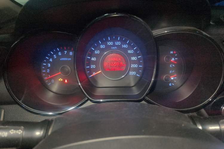 Used Kia K2 2012 Sedan 1.6L Automatic Transmission Premium Commemorative Edition Instrument Cluster