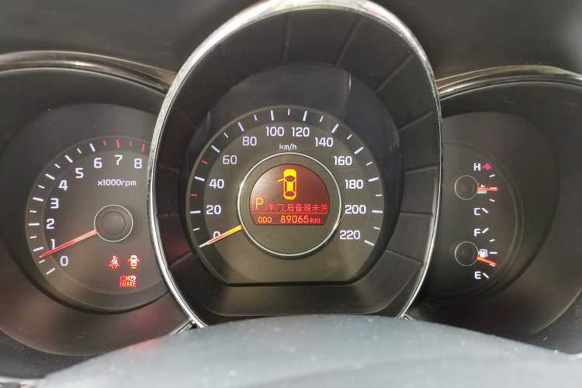 Used Kia K2 2012 Sedan 1.6L AT Premium ECO Instrument Cluster
