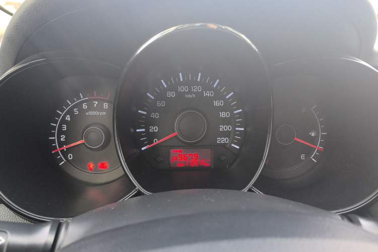 Used Kia K2 2012 Sedan 1.4L Automatic GLS Commemorative Edition Instrument Cluster