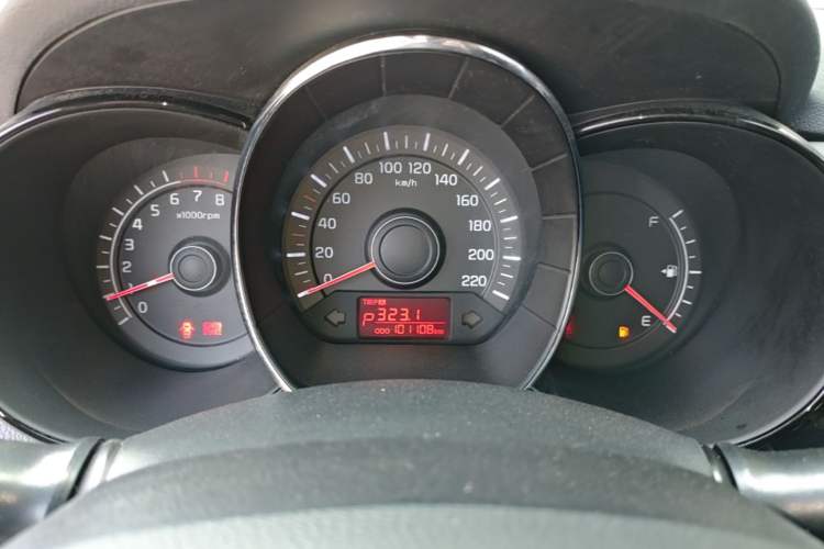 Used Kia K2 2012 Sedan 1.4L Automatic GLS Commemorative Edition Instrument Cluster