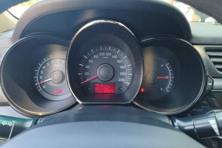 Used Kia K2 2012 Sedan 1.4L Automatic GLS Commemorative Edition Instrument Cluster