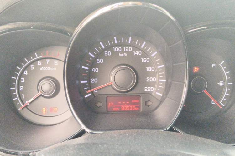 Used Kia K2 2012 Sedan 1.4L Automatic GLS Commemorative Edition Instrument Cluster