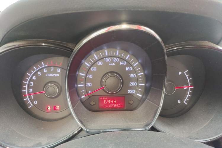 Used Kia K2 2012 Sedan 1.4L MT GLS Commemorative Edition Instrument Cluster