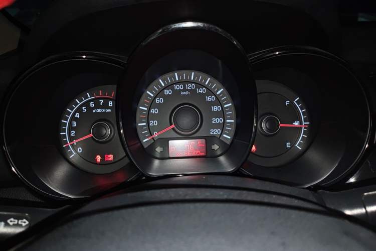 Used Kia K2 2012 Sedan 1.4L Automatic GLS Commemorative Edition Instrument Cluster