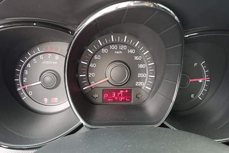 Used Kia K2 2012 Sedan 1.4L Automatic GLS Commemorative Edition Instrument Cluster