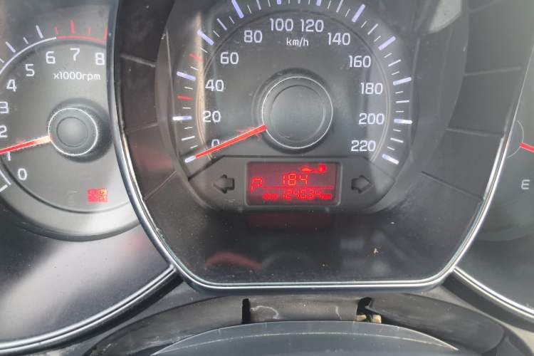 Used Kia K2 2012 Sedan 1.4L Automatic GLS Commemorative Edition Instrument Cluster