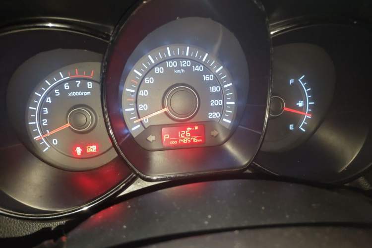 Used Kia K2 2012 Sedan 1.4L Automatic GLS Commemorative Edition Instrument Cluster