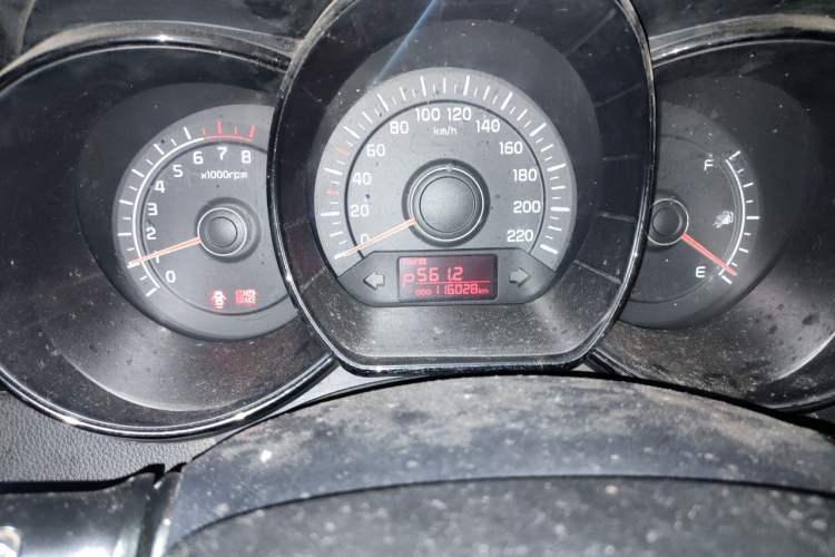 Used Kia K2 2012 Sedan 1.4L Automatic GLS Commemorative Edition Instrument Cluster