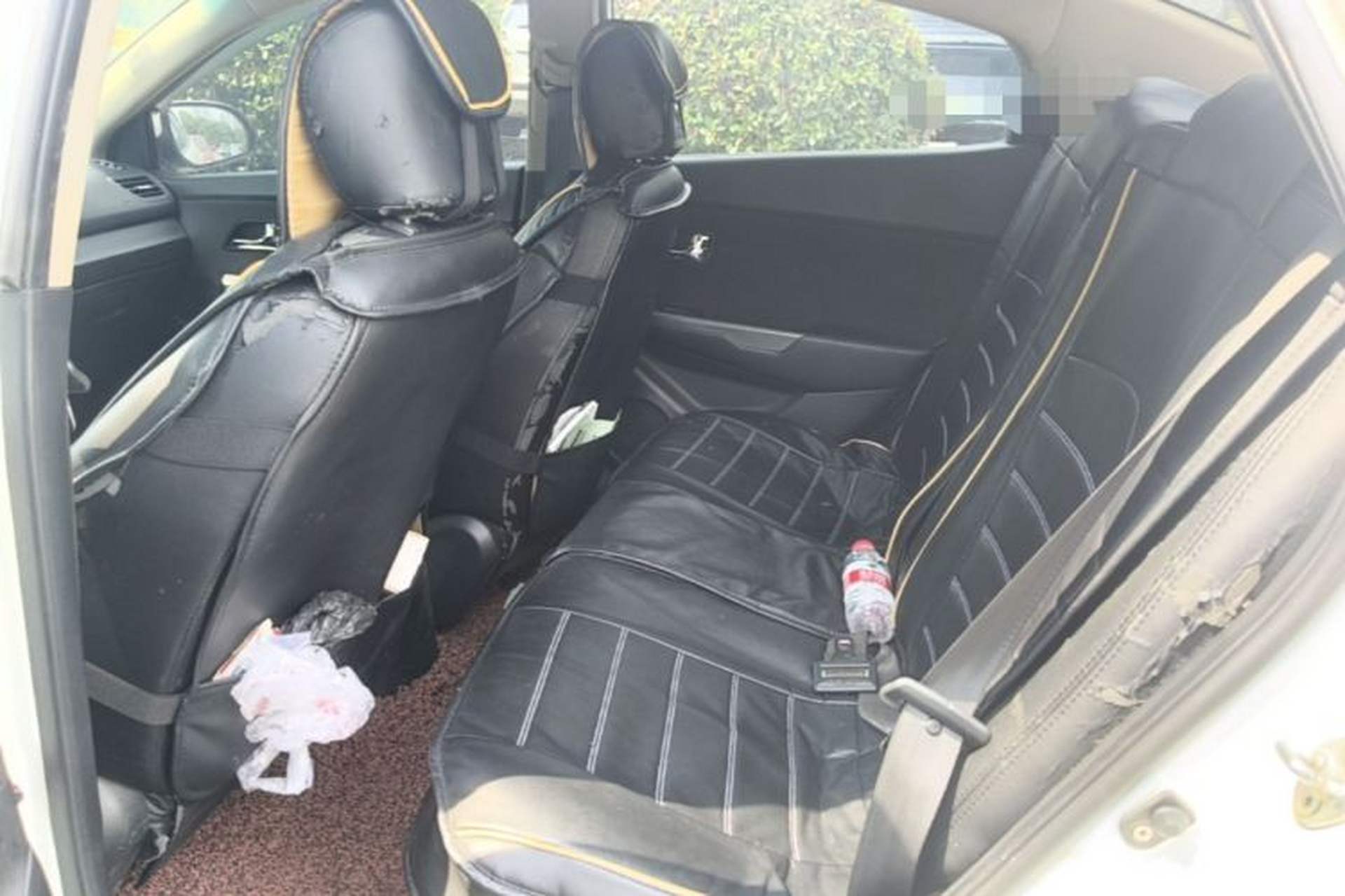 Used Kia K2 2012 Sedan 1.4L Automatic GLS Commemorative Edition Left Rear Seat
