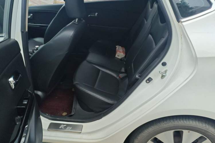 Used Kia K2 2012 Hatchback 1.6L AT Premium Commemorative Edition Left Rear Seat
