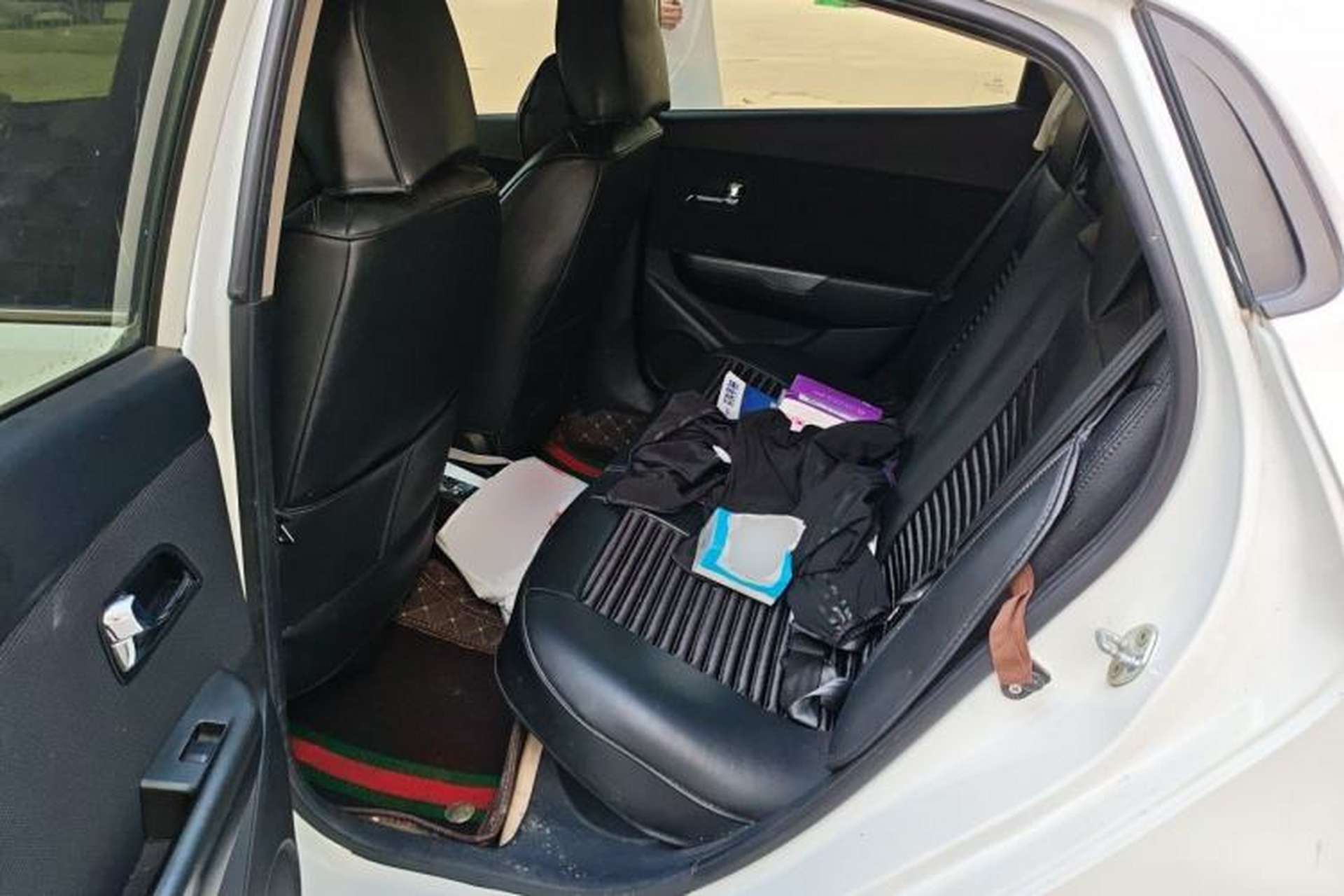 Used Kia K2 2012 Sedan 1.4L MT GLS Commemorative Edition Left Rear Seat