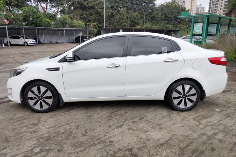 Used Kia K2 2012 Sedan 1.6L Automatic Transmission Premium Commemorative Edition Left Side