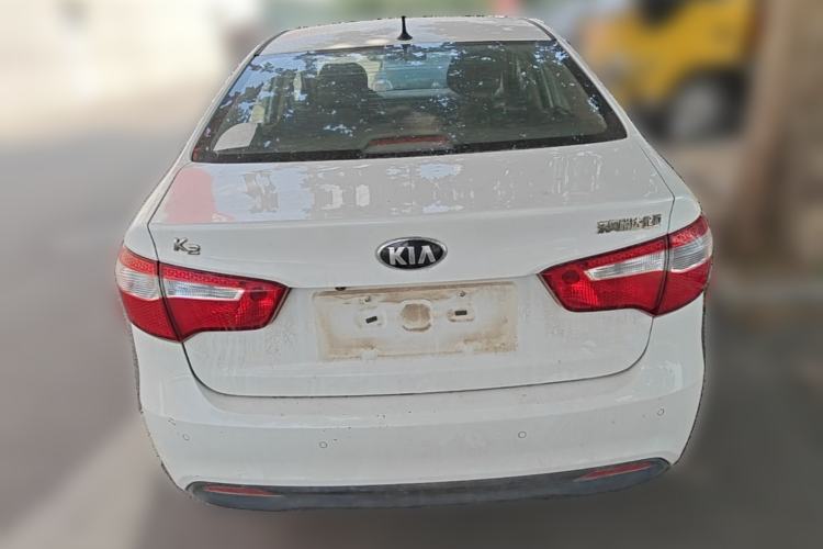 Used Kia K2 2012 Sedan 1.4L MT GLS Commemorative Edition Rear