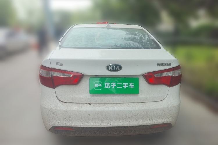 Used Kia K2 2012 Sedan 1.4L MT GLS Commemorative Edition Rear