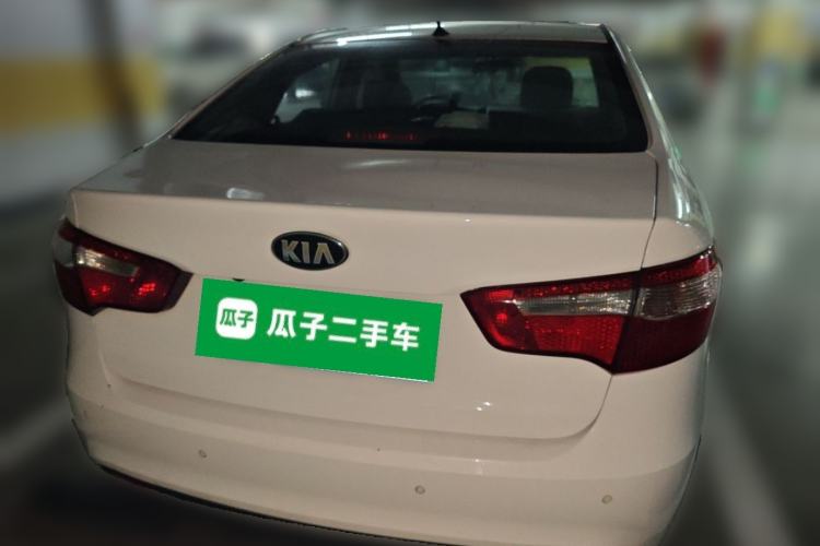 Used Kia K2 2012 Sedan 1.6L Automatic Transmission Premium Commemorative Edition Rear