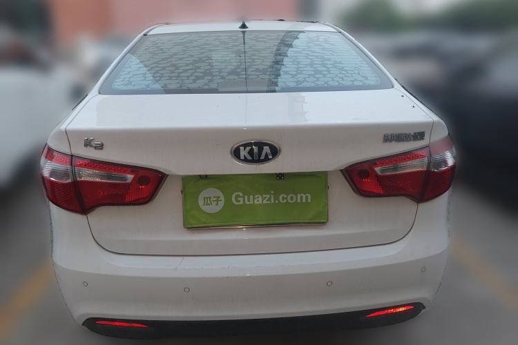 Used Kia K2 2012 Sedan 1.4L Automatic GLS Commemorative Edition Rear