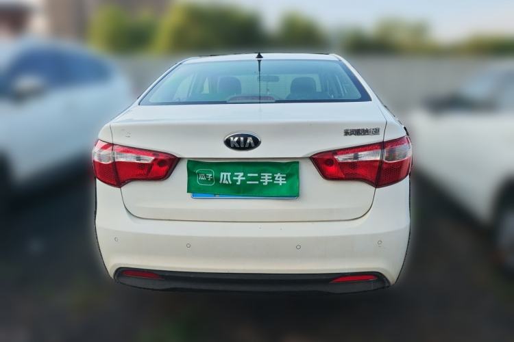 Used Kia K2 2012 Sedan 1.6L Automatic Transmission Premium Commemorative Edition Rear