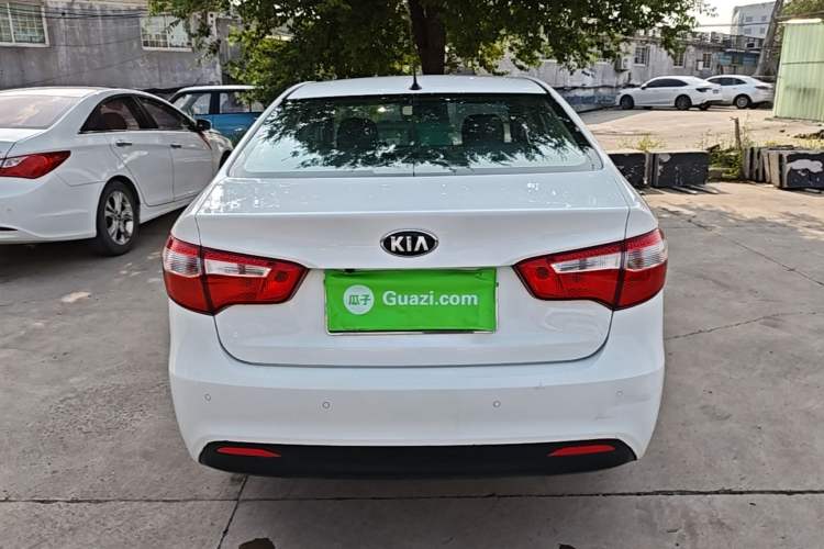 Used Kia K2 2012 Sedan 1.4L Automatic GLS Commemorative Edition Rear
