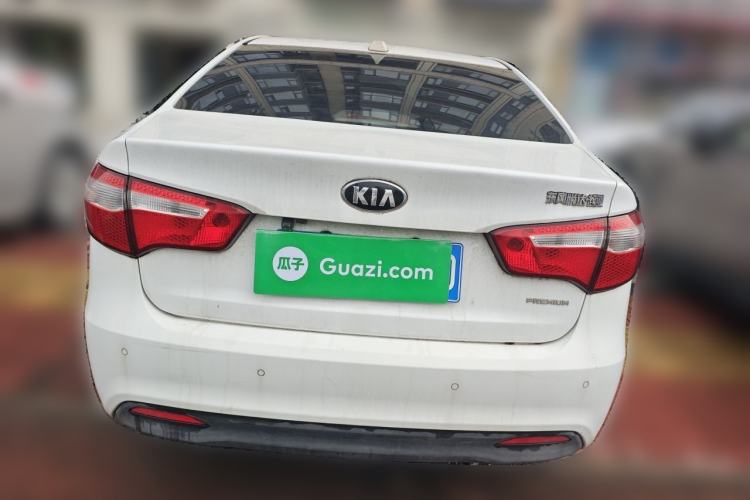 Used Kia K2 2012 Sedan 1.6L Automatic Transmission Premium Commemorative Edition Rear